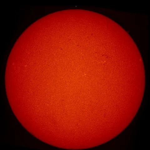 Image of Sun's chromosphere