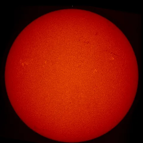 Image of Sun's chromosphere