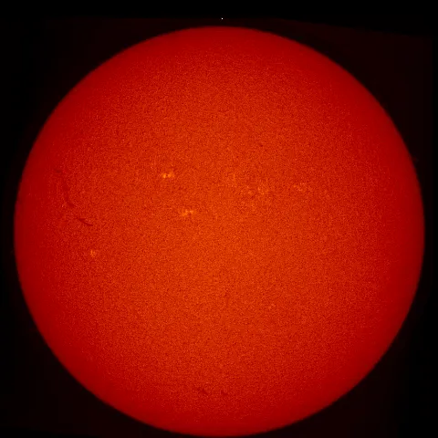 Image of Sun's chromosphere