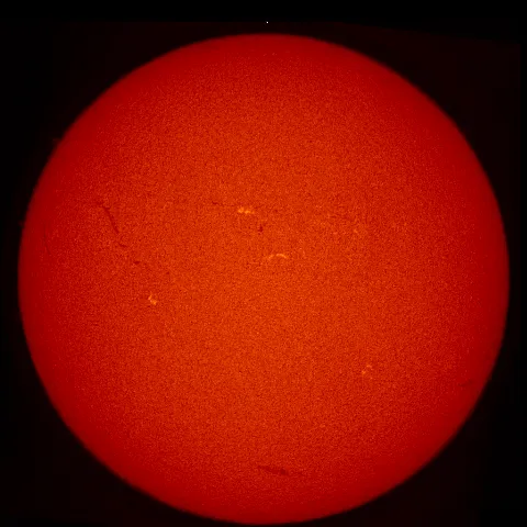 Image of Sun's chromosphere