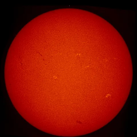 Image of Sun's chromosphere