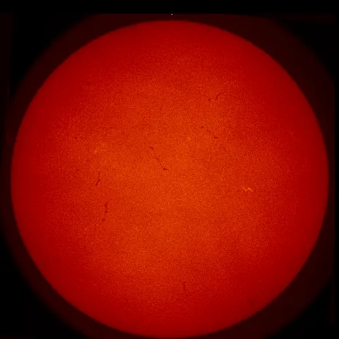 Image of Sun's chromosphere