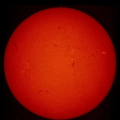 Image of Sun's chromosphere