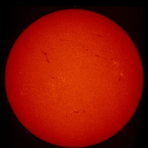 Image of Sun's chromosphere