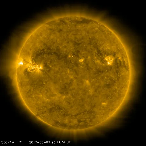 Image of Sun's corona