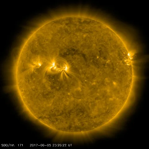 Image of Sun's corona