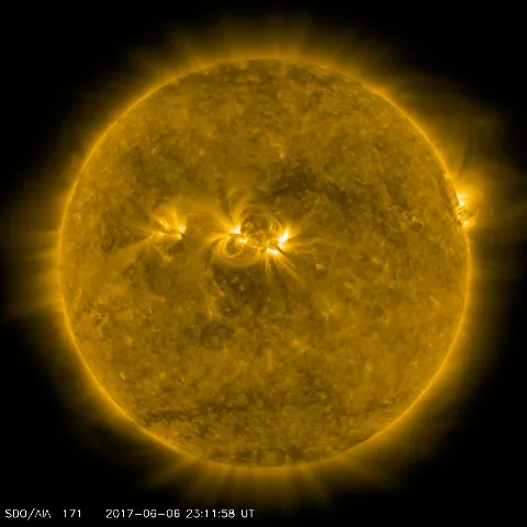 Image of Sun's corona