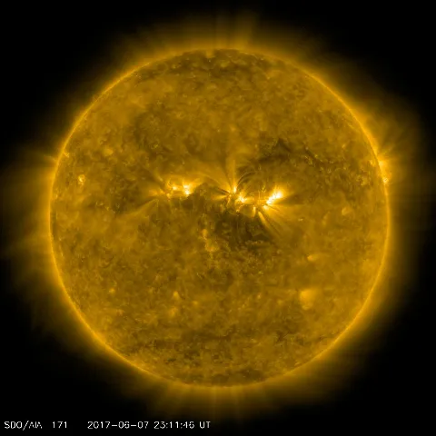 Image of Sun's corona