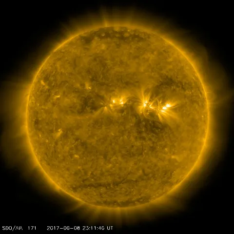 Image of Sun's corona