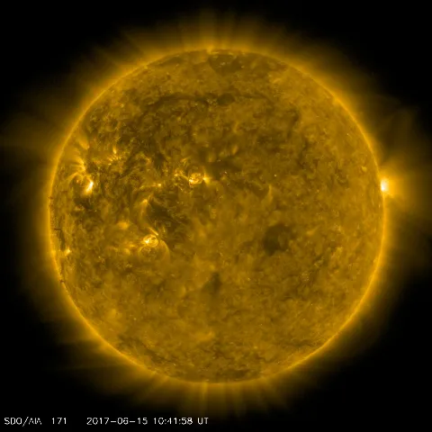 Image of Sun's corona