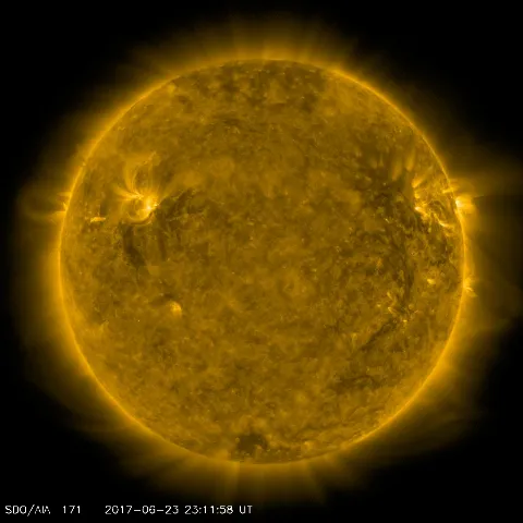 Image of Sun's corona