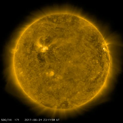 Image of Sun's corona