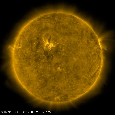 Image of Sun's corona