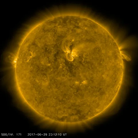 Image of Sun's corona