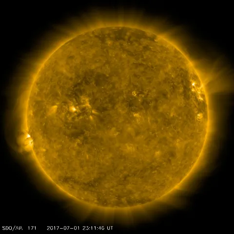 Image of Sun's corona