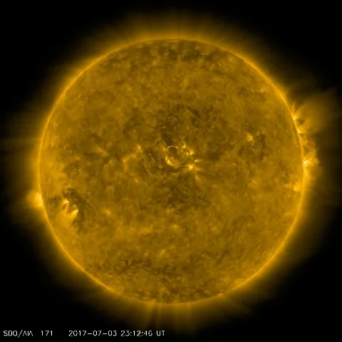 Image of Sun's corona