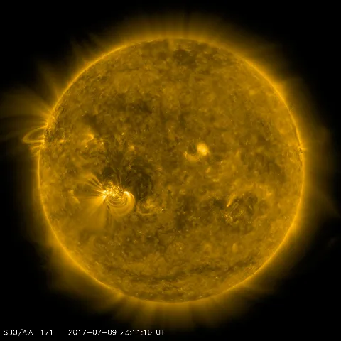 Image of Sun's corona