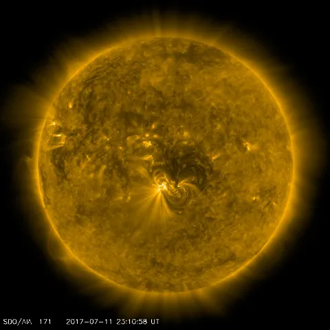 Image of Sun's corona