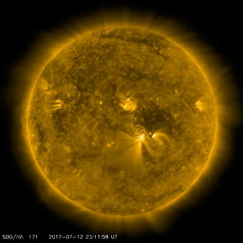 Image of Sun's corona