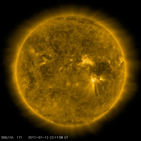 Image of Sun's corona