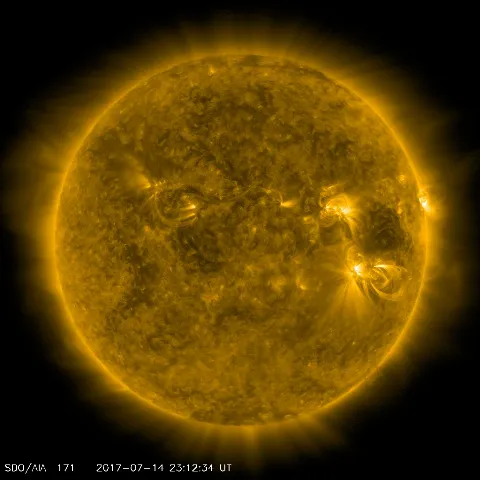 Image of Sun's corona