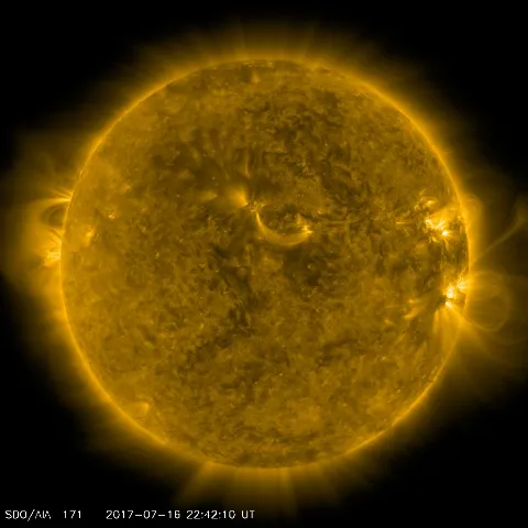 Image of Sun's corona