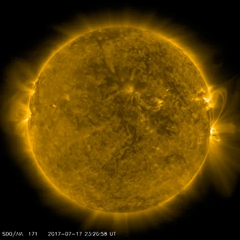 Image of Sun's corona