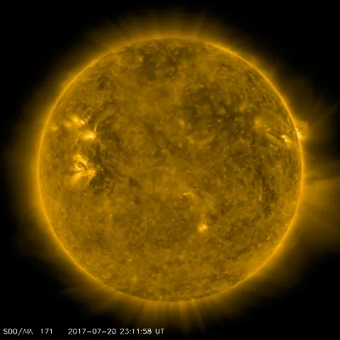 Image of Sun's corona