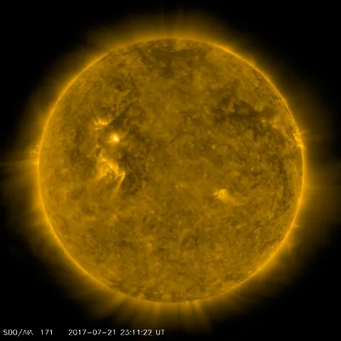 Image of Sun's corona