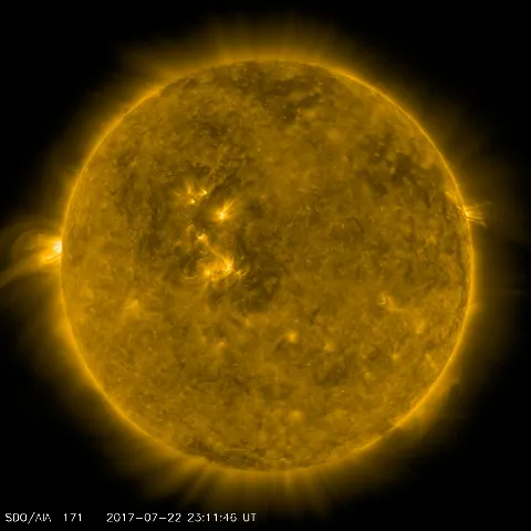 Image of Sun's corona