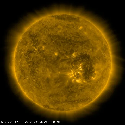 Image of Sun's corona