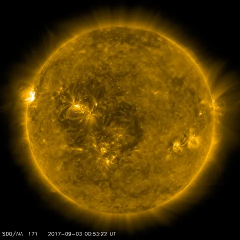 Image of Sun's corona