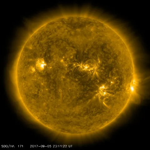 Image of Sun's corona