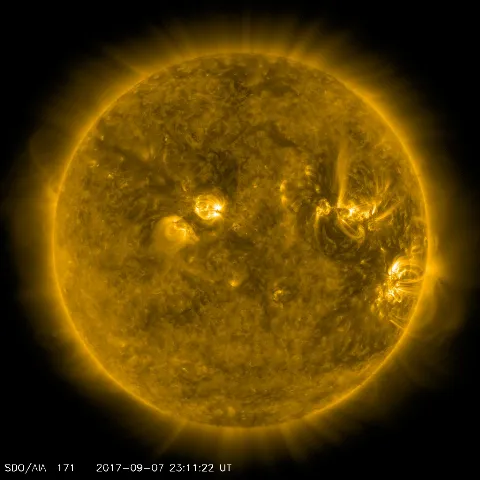 Image of Sun's corona