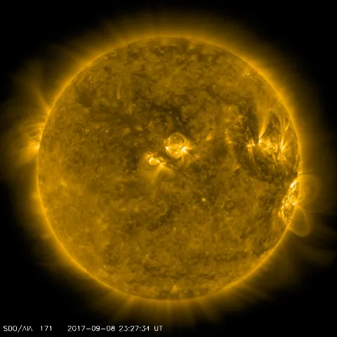 Image of Sun's corona