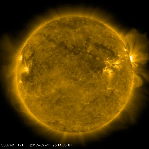 Image of Sun's corona