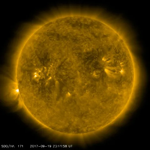 Image of Sun's corona