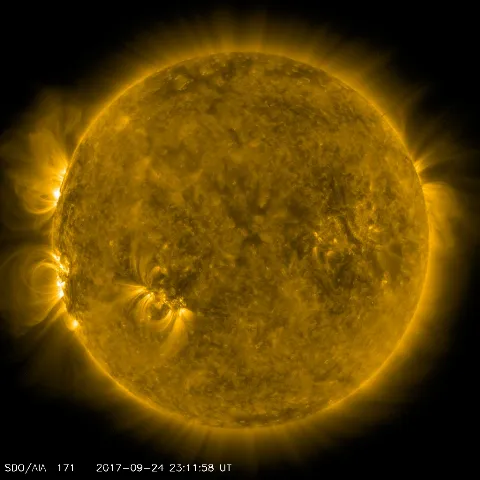 Image of Sun's corona