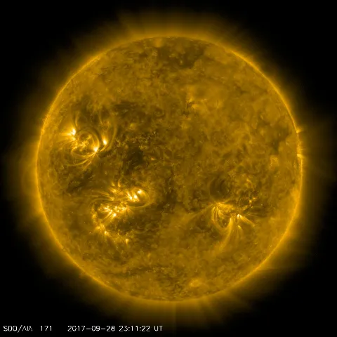 Image of Sun's corona