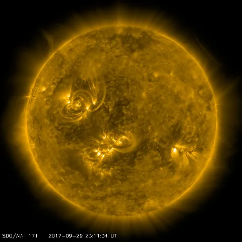 Image of Sun's corona