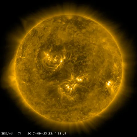 Image of Sun's corona