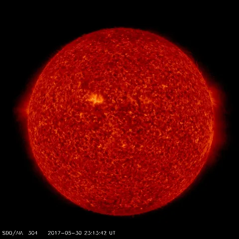 Image of Sun's transition region