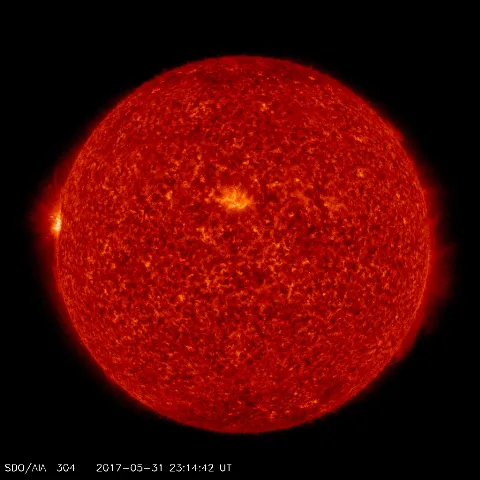 Image of Sun's transition region