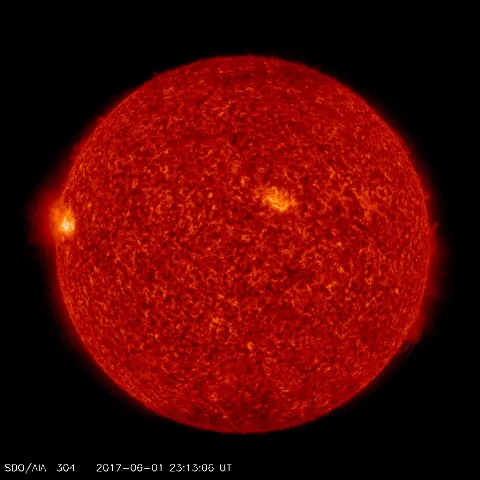 Image of Sun's transition region