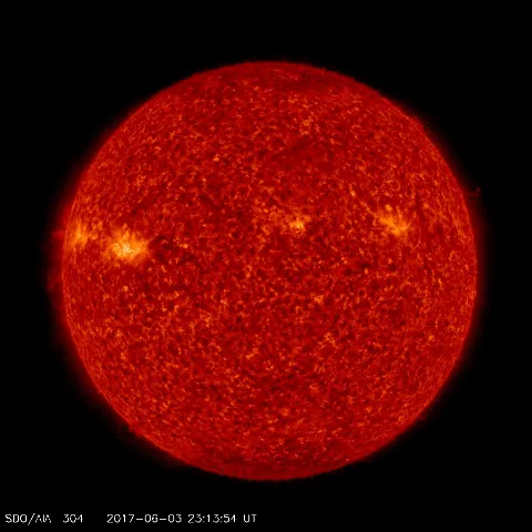 Image of Sun's transition region