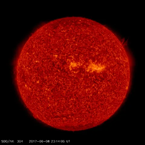 Image of Sun's transition region