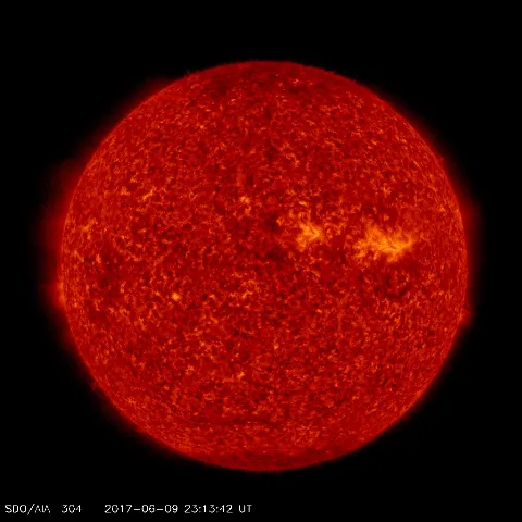 Image of Sun's transition region