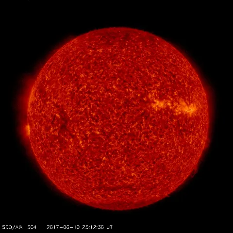 Image of Sun's transition region