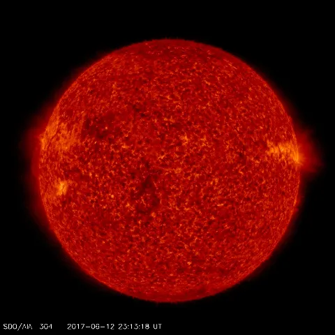 Image of Sun's transition region