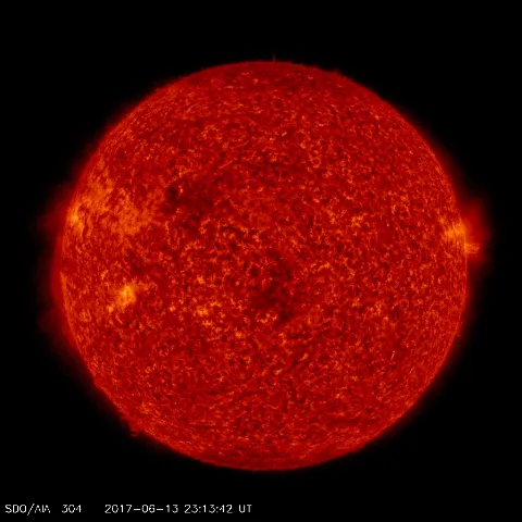 Image of Sun's transition region